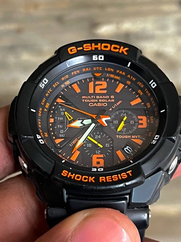 Casio G-Shock GW-3000B-1A Solar Gravitymaster 6