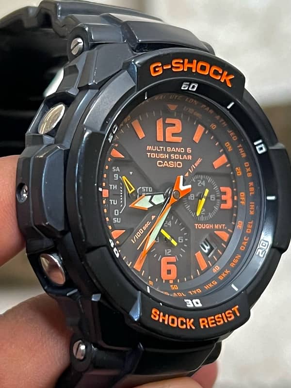 Casio G-Shock GW-3000B-1A Solar Gravitymaster 7