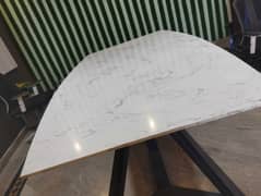 1 Piece Marble Table 9*5 ft