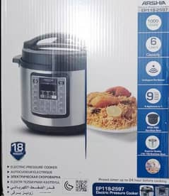 Arshia Instant Pot Pressure Cooker