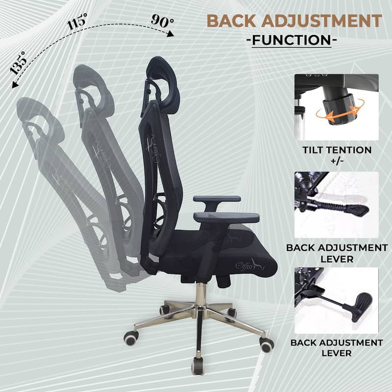 Executive Chairs l Ergonomic Chair l High Back Chair l CEO Chair 2