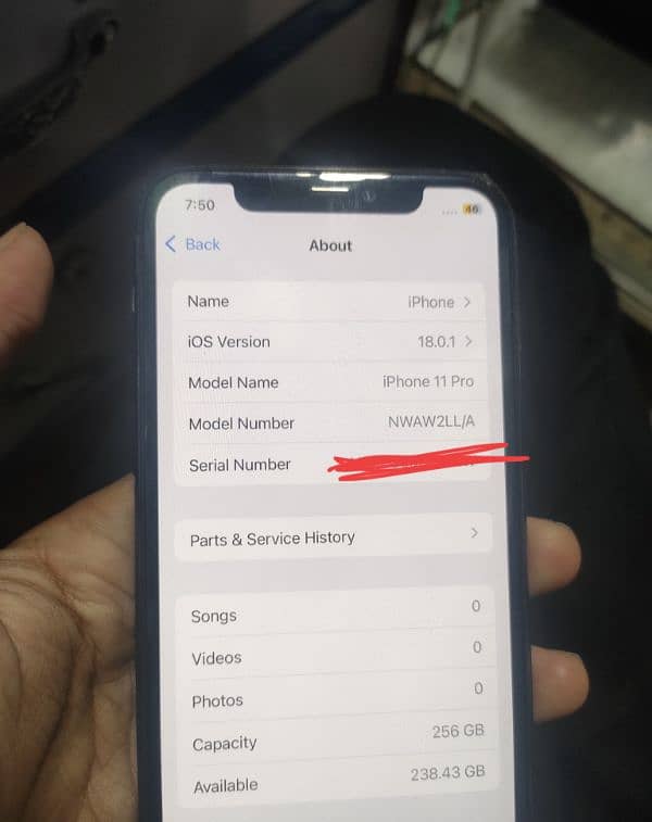 Iphone 11 pro non pta 256gb 7