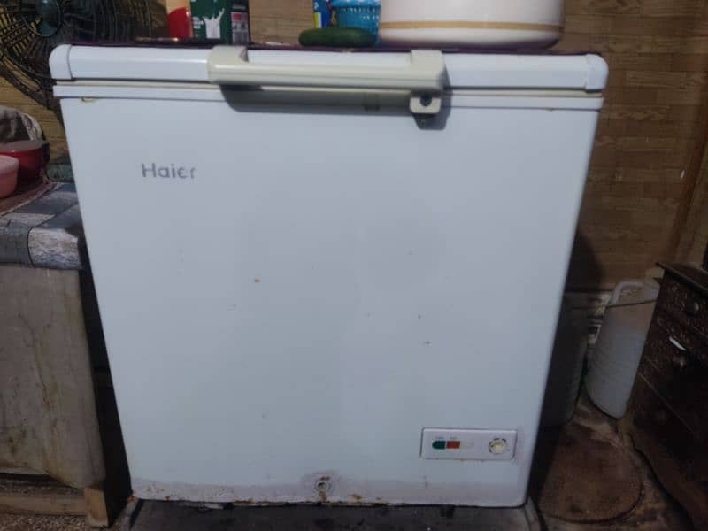 Haier deep freezer 0