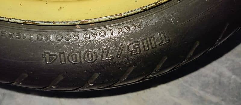 Spare Tyre For Suzuki Alto Pakistani 5