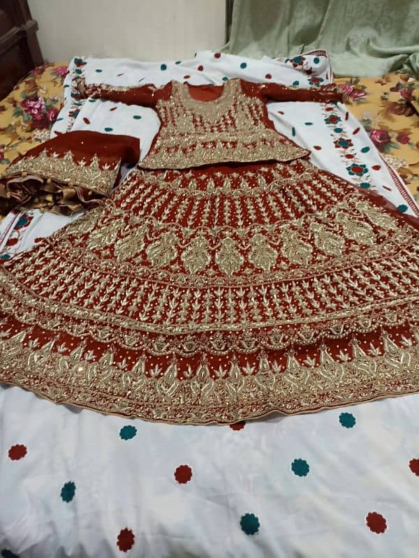 Bridal Dress/Wedding Dress/Bridal Lehnga/Designer Bridal Dress 0