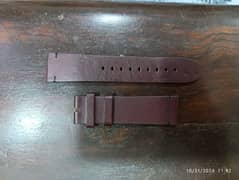 Original Swiss Made 22 mm Burgundy Leather Movado Straps in 5000 only