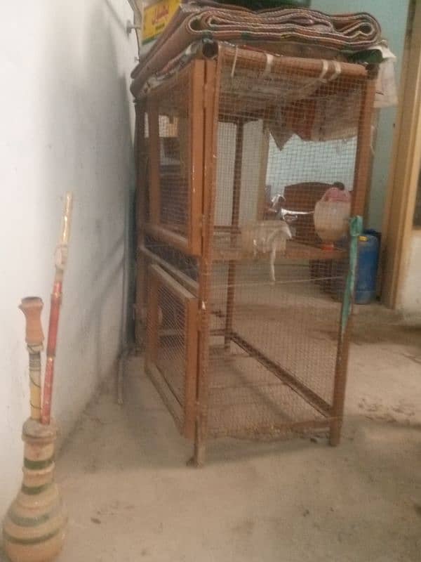 2 portion hen cage for sale 0