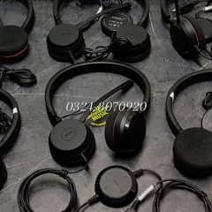 Jabra Evolve 20 Headset Noise Cancelling Microphone Meeting Call 65 85