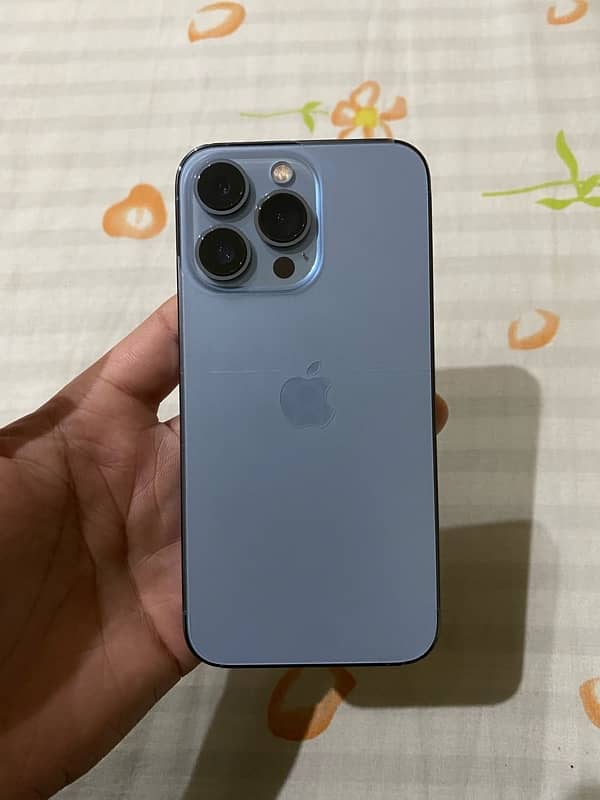 iphone 13 pro 128GB PTA approved sierra blue 1