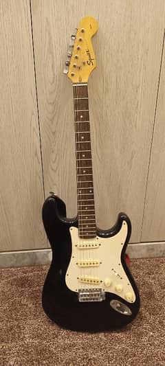 Squier Strat Electric Guitar with Cover