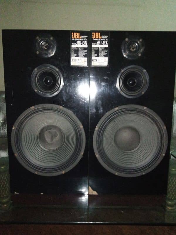 denon amp with 12 inch jbl 3 way woofer 2