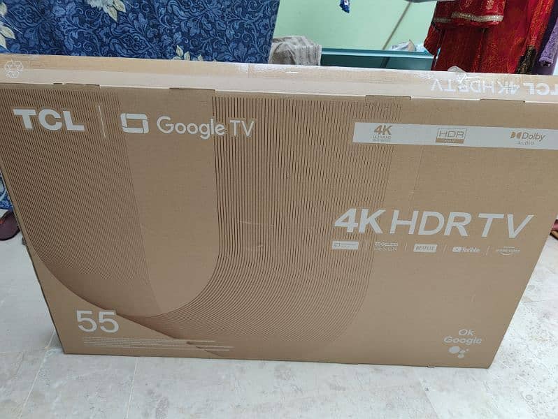 TCL 55" 4k HDR Smart TV 2