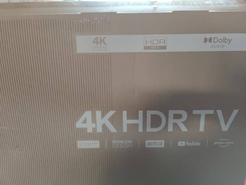 TCL 55" 4k HDR Smart TV 6