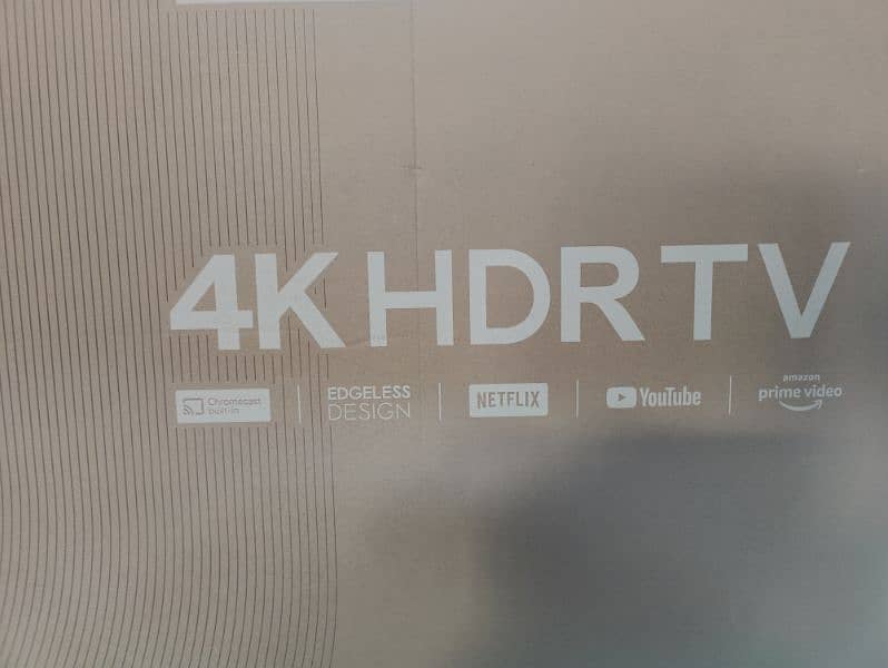 TCL 55" 4k HDR Smart TV 7