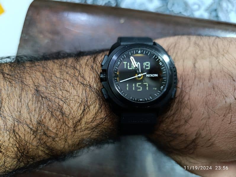 Original Nixon Ripley Tactical watch with Three times and two sensors 0