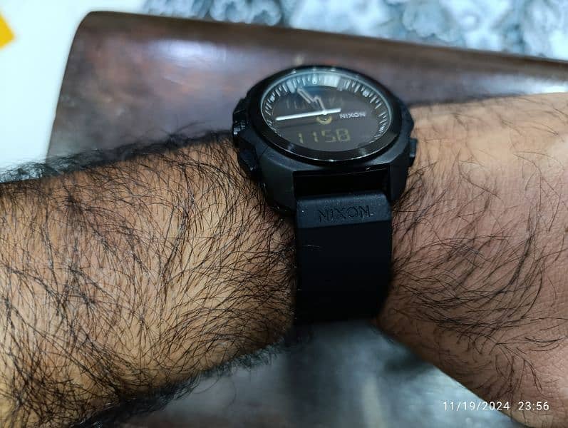 Original Nixon Ripley Tactical watch with Three times and two sensors 1