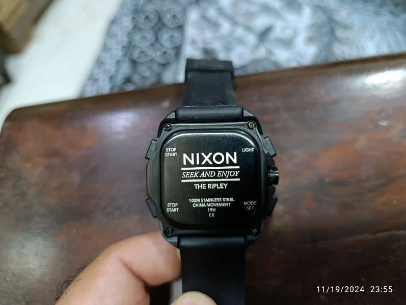 Original Nixon Ripley Tactical watch with Three times and two sensors 5