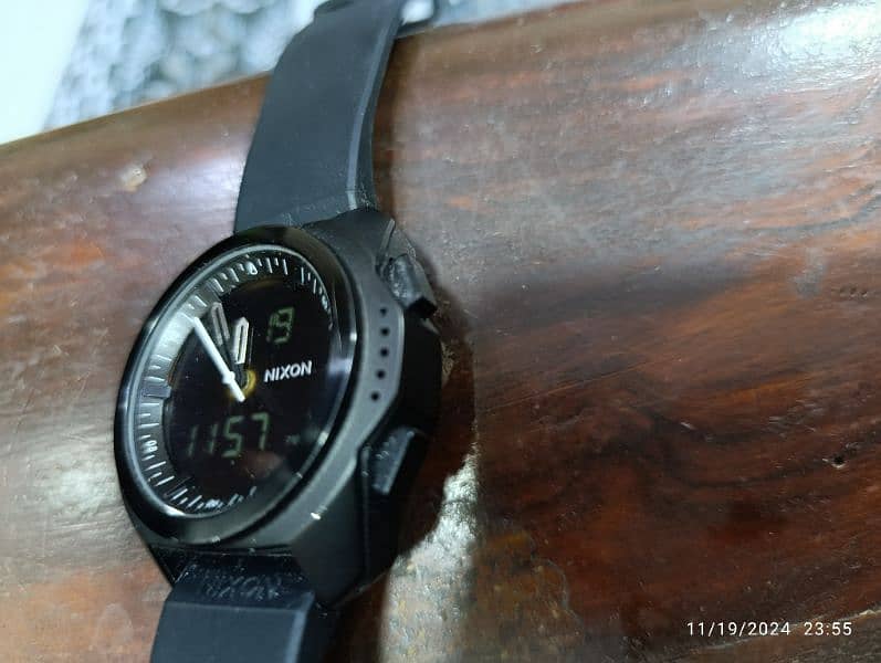 Original Nixon Ripley Tactical watch with Three times and two sensors 8