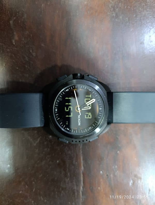 Original Nixon Ripley Tactical watch with Three times and two sensors 10