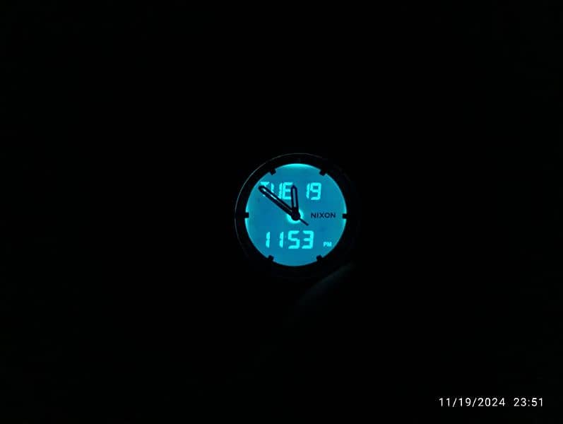Original Nixon Ripley Tactical watch with Three times and two sensors 11
