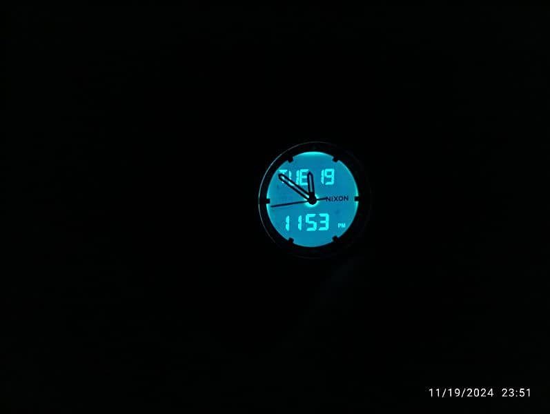 Original Nixon Ripley Tactical watch with Three times and two sensors 12