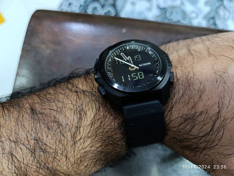 Original Nixon Ripley Tactical watch with Three times and two sensors 14
