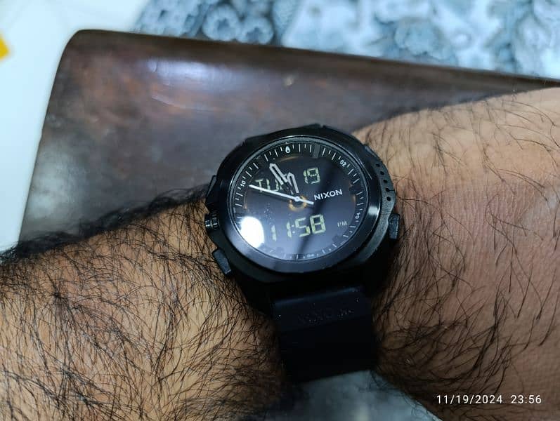 Original Nixon Ripley Tactical watch with Three times and two sensors 15