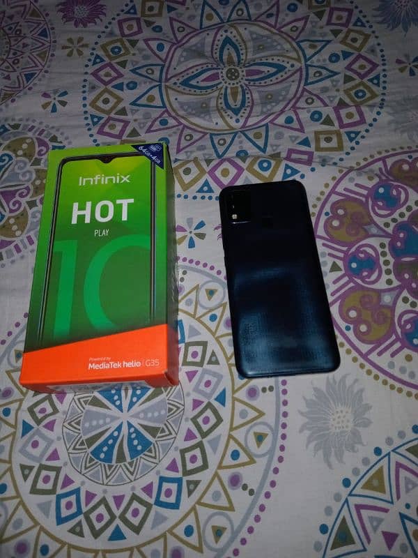 Infinix hot 10 4/64 All accessories available 1