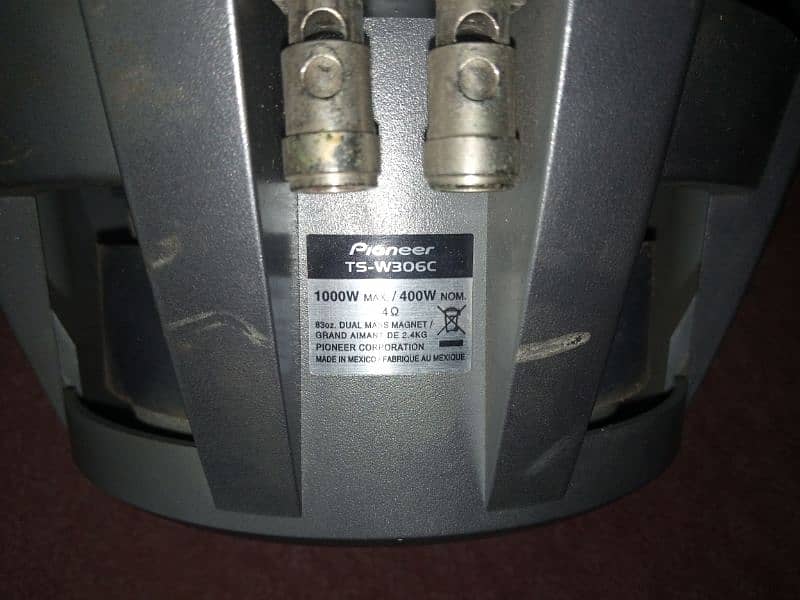 pioneer 12 inch sub woofer 1