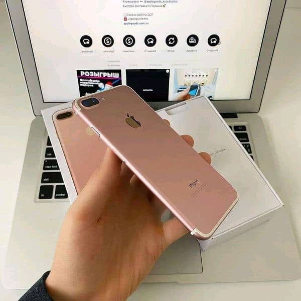 iPhone 7 plus 128gb 0342*170*97*65 My WhatsApp number 0