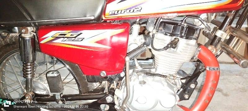 9/10 condition Honda CG125 2