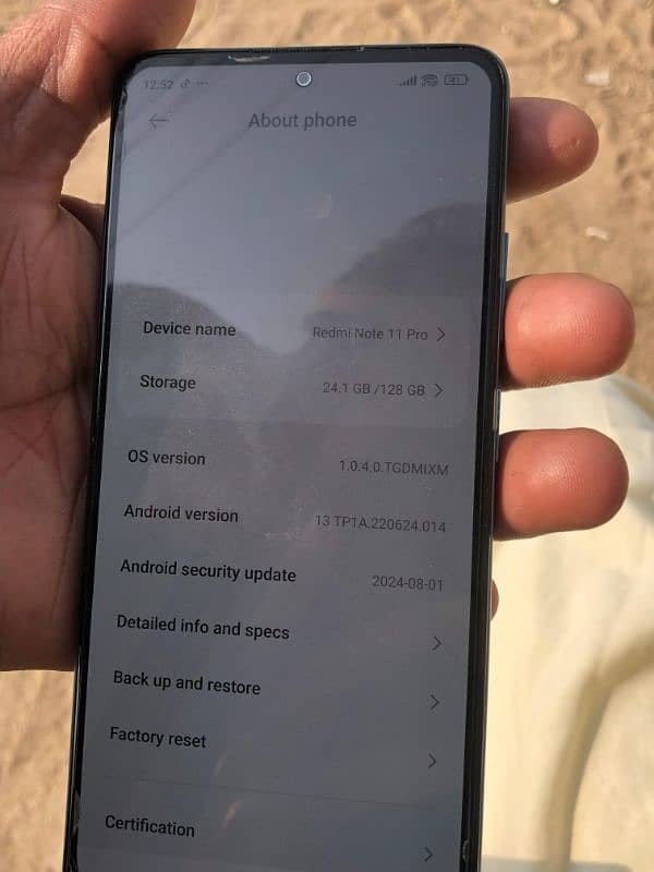 Redmi note 11 pro 6/128gb 1