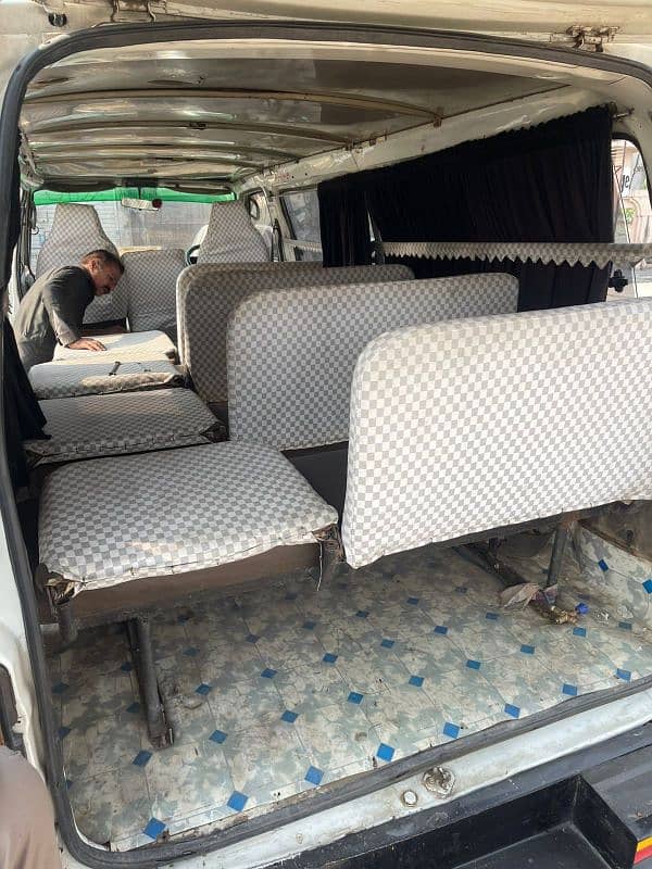 Toyaty Hiace Van 1984 model 2006 cata for sale 6