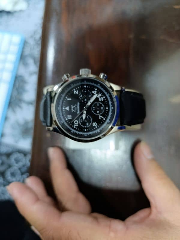 Original Teamwise Brand Stainlessness medium size date chronograph 12