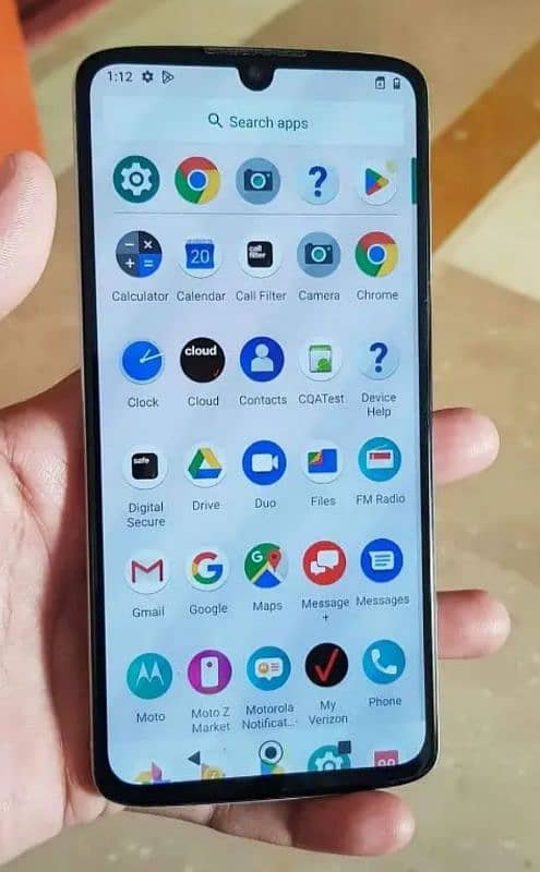 moto z4 128GB under display finger print outclass camera 1