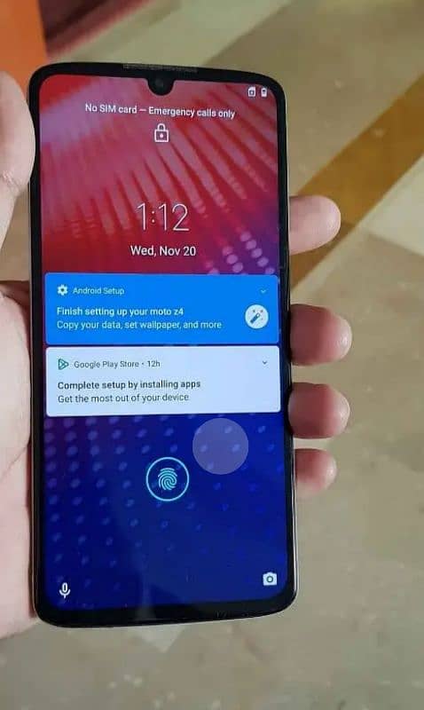 moto z4 128GB under display finger print outclass camera 5