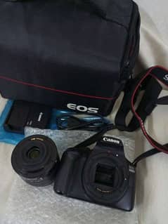 CANON EOS 3000D EFS 18-55MM LENS WITH BAG/box