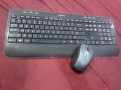 Logitech wireless keyboard and mouse