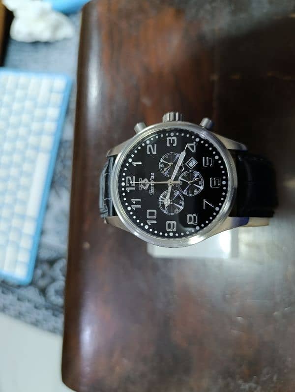 Original Teamwise Brand Stainlessness Large size date chronograph 5