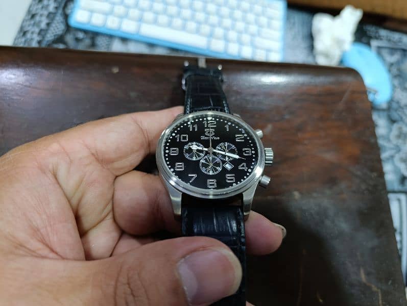 Original Teamwise Brand Stainlessness Large size date chronograph 12