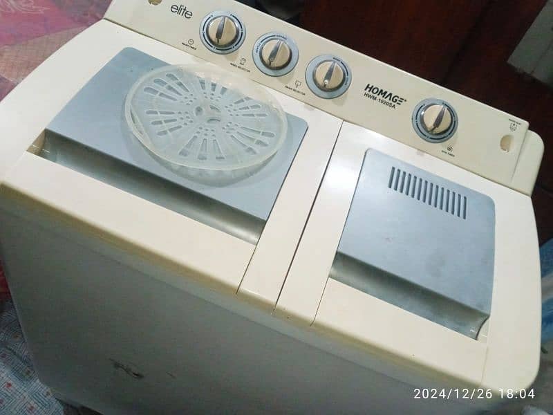 kenwood homege washing machine twin tub model no:HWM-1020SA 1