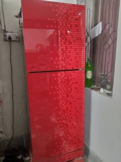 GLASS FRIDGE RFFRIGERATOR MINT CONDITION