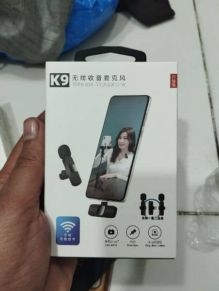 K9 wireless mic Type C iphone micro 0