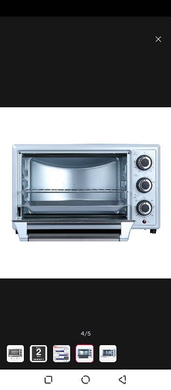 baking oven almost brand new 4