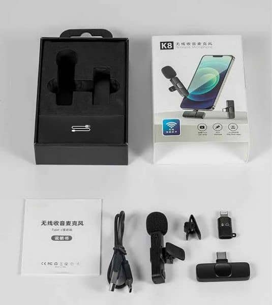 K8 wireless microphone 2