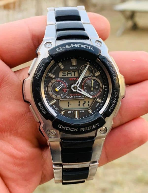 MTG G SHOCK ORIGINAL   Multi Band 6 Watch  IN EXCELLENT CONDITION 0