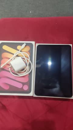 ipad mini 6 wifi with box and chrger