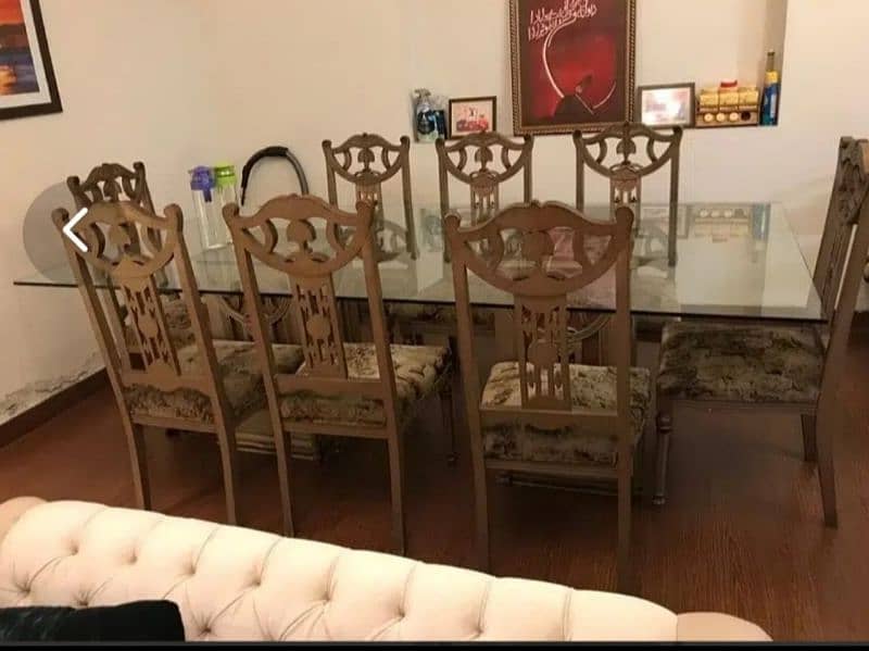 8 set chairs dining table 3