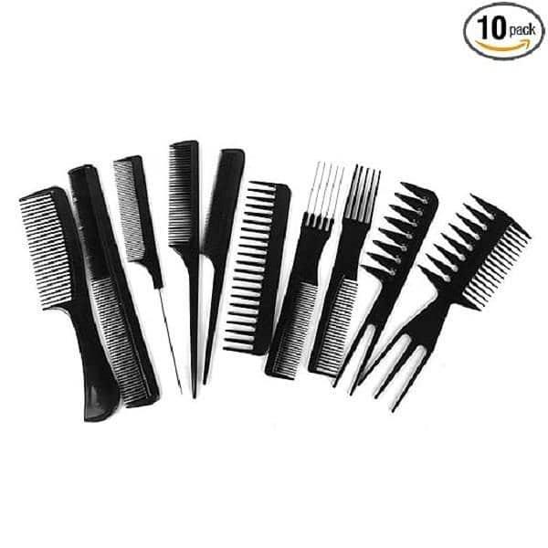 10 pcs styling hair comb 1