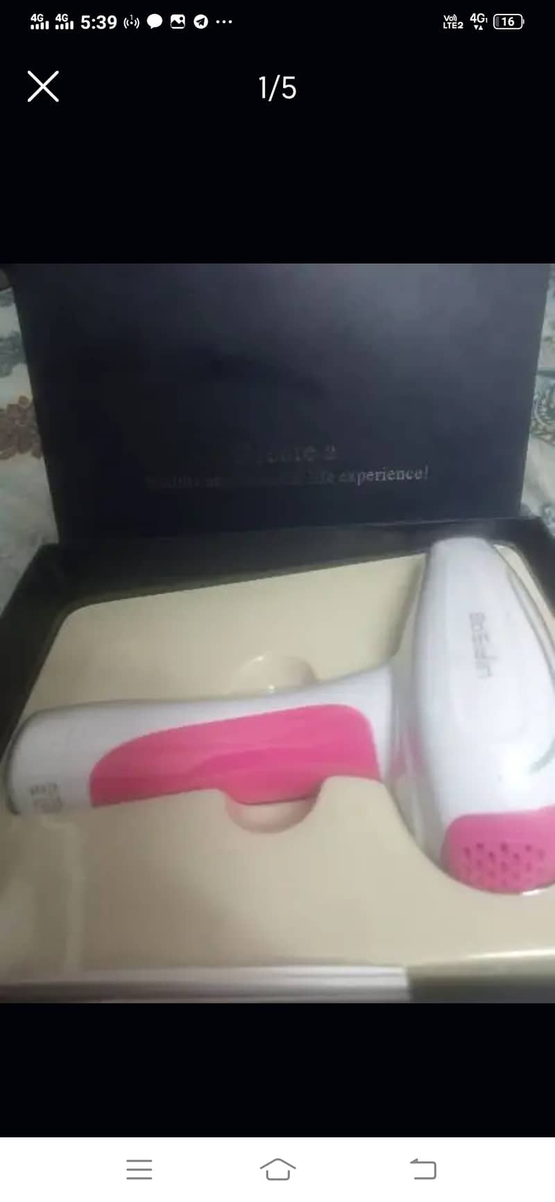 Bosidin hair remover machine 1